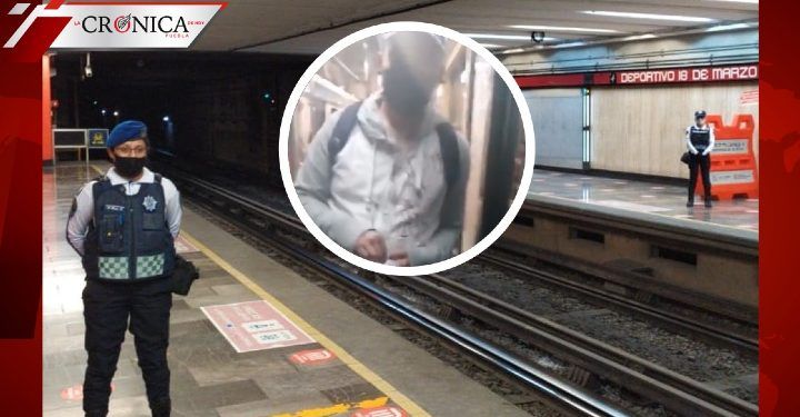 Mujer de CDMX denuncia acoso en vagón del Metro