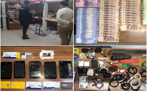 Seguridad Pública catea penales de Puebla y San Pedro Cholula