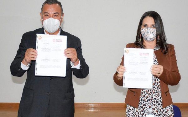 San Martín Texmelucan firma convenio de colaboración con la SSP Puebla para reforzar seguridad