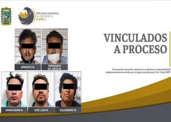 Fiscalía de Puebla vincula a proceso a cinco asaltantes de negocios