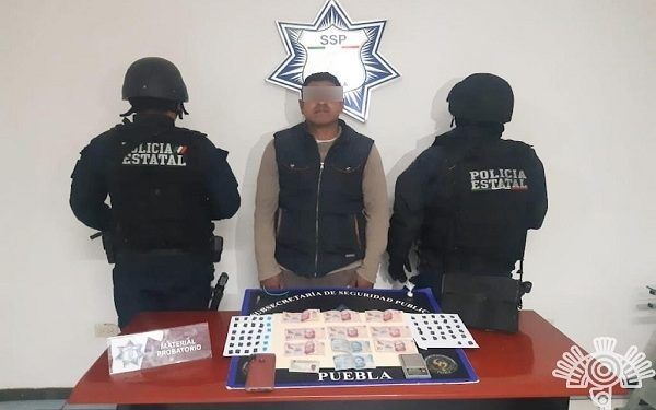 Cómplice de «El Chupón» fue detenido en Puebla; es objetivo del atlas criminal