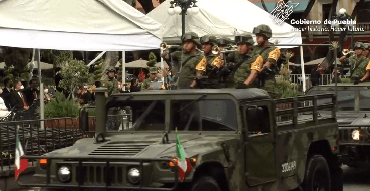 Así fue la parada militar y ceremonia por el CCX aniversario de la Independencia en Puebla