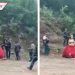 Quinceañera se hace viral por usar a sicarios como chambelanes (VIDEO)