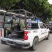Comerciantes del Mercado Hidalgo se enfrentan a policías y Guardia Nacional