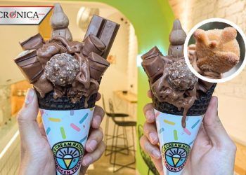Helado con minipan de muerto: el postre que ofrece Ice Cream Nation en CDMX