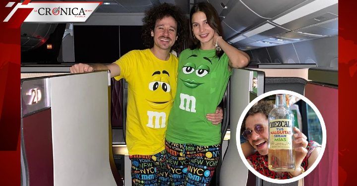 Arianny Tenorio, la novia de Luisito Comunica, recrea foto machista del YouTuber