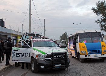 SSP Puebla realiza operativos en el transporte público tras aumento de asaltos