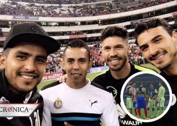 Redes defienden a futbolistas del Chivas que convivieron con atletas del América