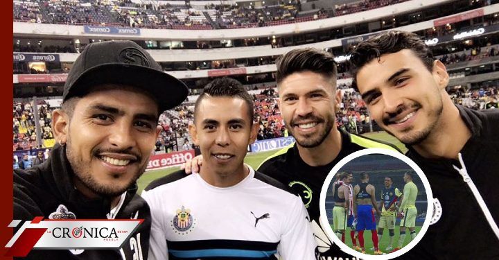 Redes defienden a futbolistas del Chivas que convivieron con atletas del América