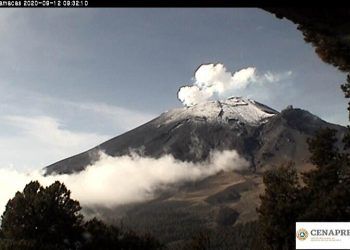 Popocatépetl registra 144 exhalaciones y posible caída de ceniza en las últimas 24 horas
