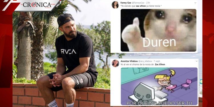 Ríete con los mejores memes sobre la noticia de la nueva novia de Zac Efron
