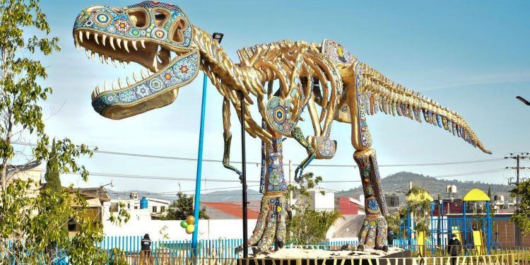 Inaugura Norma Layón parque Felicidad en Temaxcalac