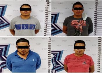 SSP Puebla detiene a cuatro huachigaseros de la banda «Los Narizotas»