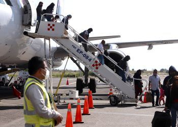 Recibe Aeropuerto “Hermanos Serdán” a 133 migrantes; seis son poblanos