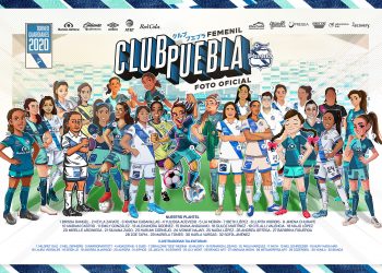 Puebla Femenil presenta su fotografía oficial del torneo #Guard1anes2020
