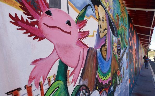 Chignahuapan presenta el mural Paseo de Catrinas para