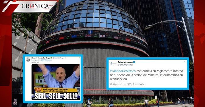 Redes reaccionan con memes a la suspensión de la Bolsa Mexicana de Valores