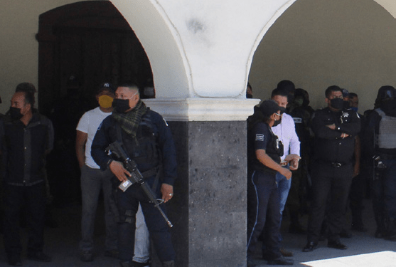 Cesan a custodios en Huejotzingo