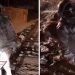 Hombre con disfraz de astronauta finge caminata lunar en protesta por baches