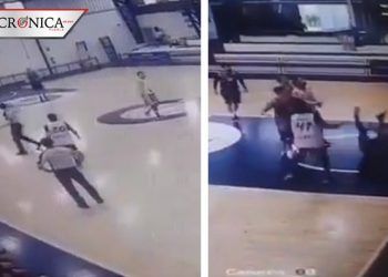 Basquetbolista agrede a árbitro en pleno partido en Uruguay (VIDEO)