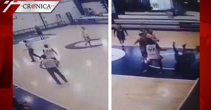Basquetbolista agrede a árbitro en pleno partido en Uruguay (VIDEO)