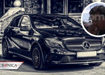 #LordCaraDeSirvienta: hombre ofende a policía por quitarle placa a su Mercedes