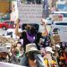Marchan mujeres por las que ya no están, las víctimas de feminicidio