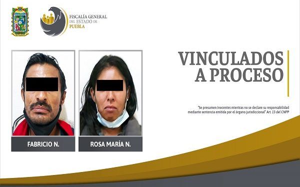 Pareja fue detenida por corrupción de menores en agravio de sus hijas en Puebla