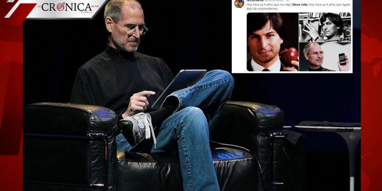 Redes recuerdan muerte de Steve Jobs y critican a Apple por dejar de innovar