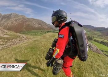 Traje volador de rescate