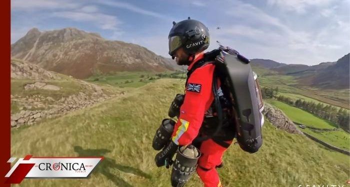 Traje volador de rescate