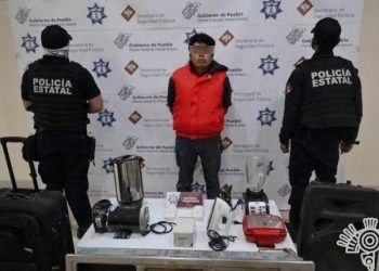 Detienen a presunto asaltante de casa-habitación en San Andrés Cholula