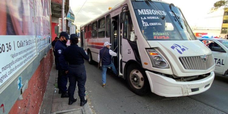 Movilidad de Puebla infracciona a 14 unidades por incumplir con medidas anti-covid