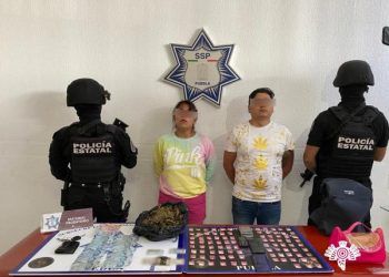 Caen dos presuntos traficantes de personas en la México-Puebla