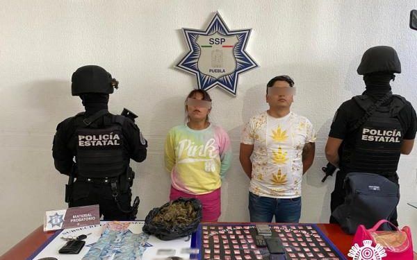 Caen dos presuntos traficantes de personas en la México-Puebla