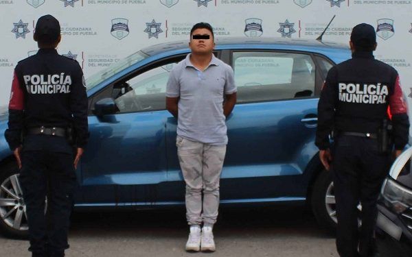 Seguridad Ciudadana captura a asaltante en en centro de Puebla