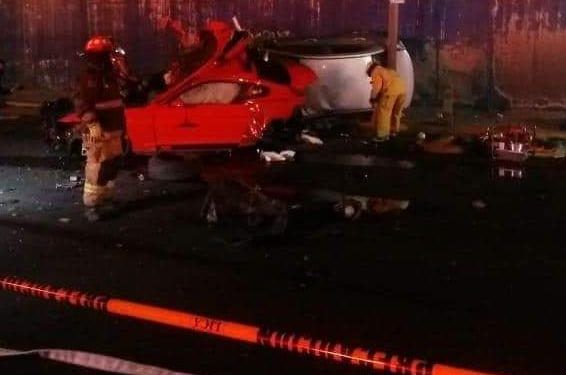 Mueren tres mujeres en accidente automovilístico en la Diagonal Defensores 