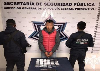Mujer de la banda de «Los Catorce» es detenida en Puebla con 53 dosis de droga