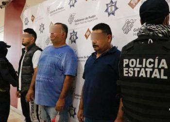 Detienen a tres hombres con medio millón de pesos en la Orizaba–Puebla