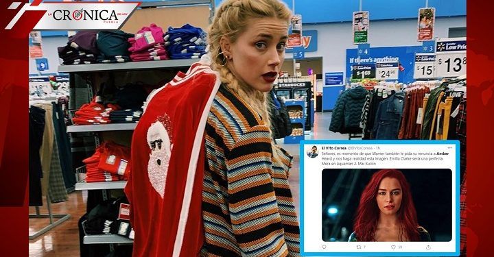 Usuarios crean campaña para exigir retiro de Amber Heard de Aquaman 2