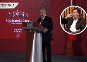 AMLO habla sobre la negativa de Fernández Noroña referente al uso del cubrebocas