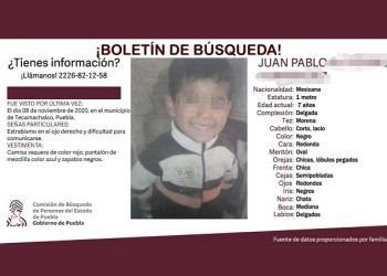 Hallan cuerpo de menor extraviado en Tecamachalco