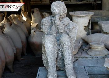 Descubren restos de 2 hombres que murieron hace casi 2 mil años en Pompeya