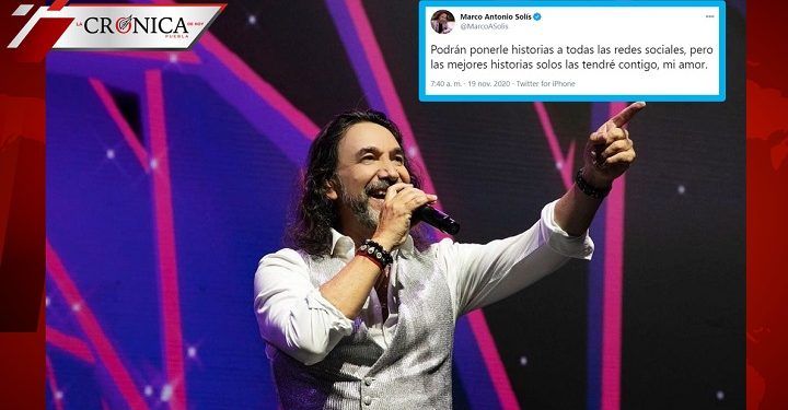 Marco Antonio Solís causa sensación por mensaje romántico en Twitter