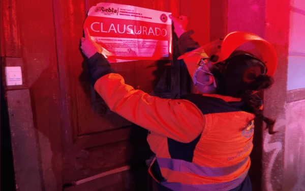 Protección Civil en Puebla clausura botanero, bailes sonideros y fiestas privadas