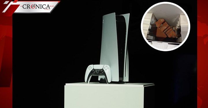 Hombre denuncia que compró un PlayStation 5 y le mandaron caja con ladrillos