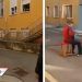 Abuelito de 81 años lleva serenata a su esposa infectada con COVID-19 (VIDEO)
