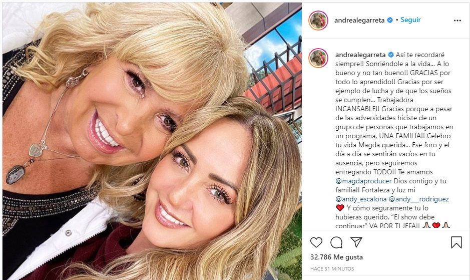 Redes y celebridades lamentan muerte de Magda Rodríguez