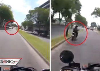 Policía de Argentina persigue a ladrones hasta su casa con tal de detenerlos (VIDEO)