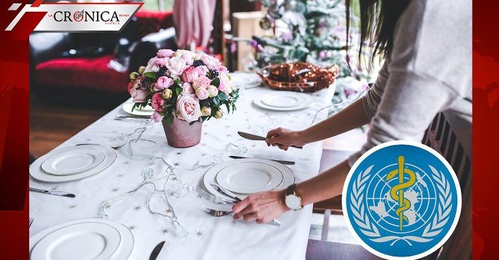 OMS pide a mexicanos no realizar grandes fiestas con motivo de Navidad y Año Nuevo